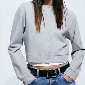 H&M Bomber Style Top